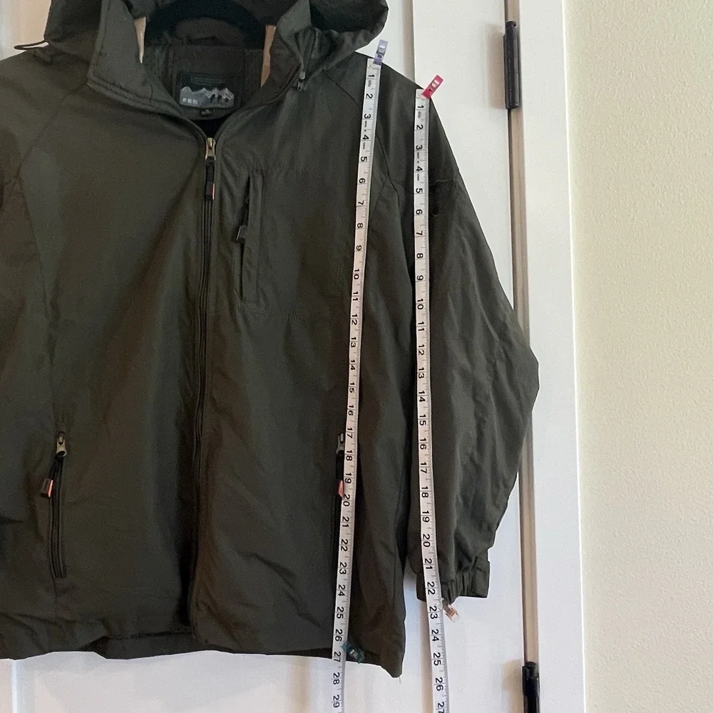 European American Style Industrial Military Outdoor Sport Jacket Mens L Green‎